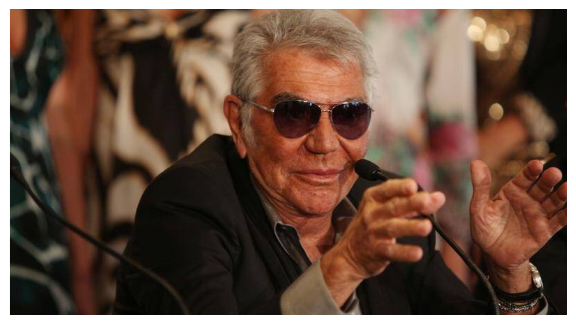 Italian fashion designer Roberto Cavalli, known for a flamboyant and glamorous style, has died at age 83, his company said Friday on Instagram.