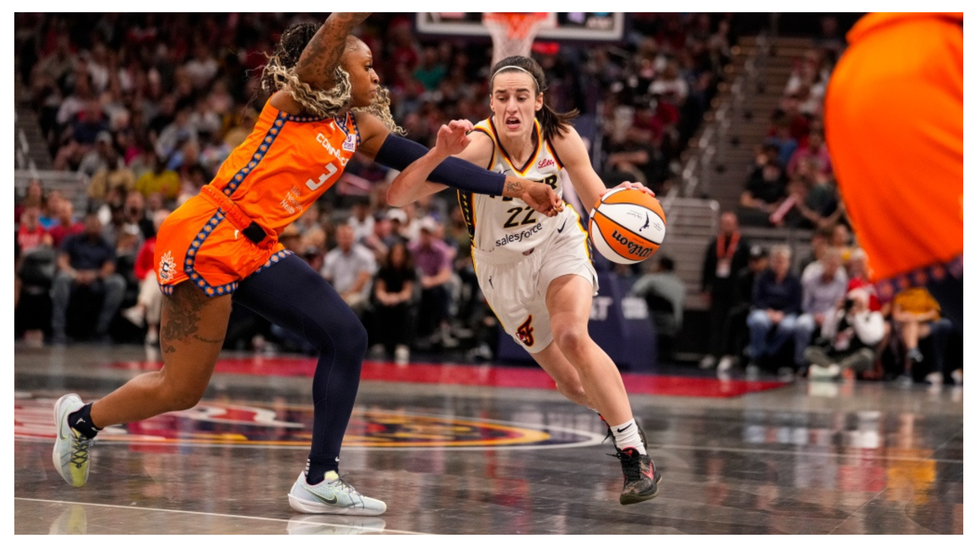 Caitlin Clark signs with Wilson Fever star becomes first women's basketball player to receive signature ball