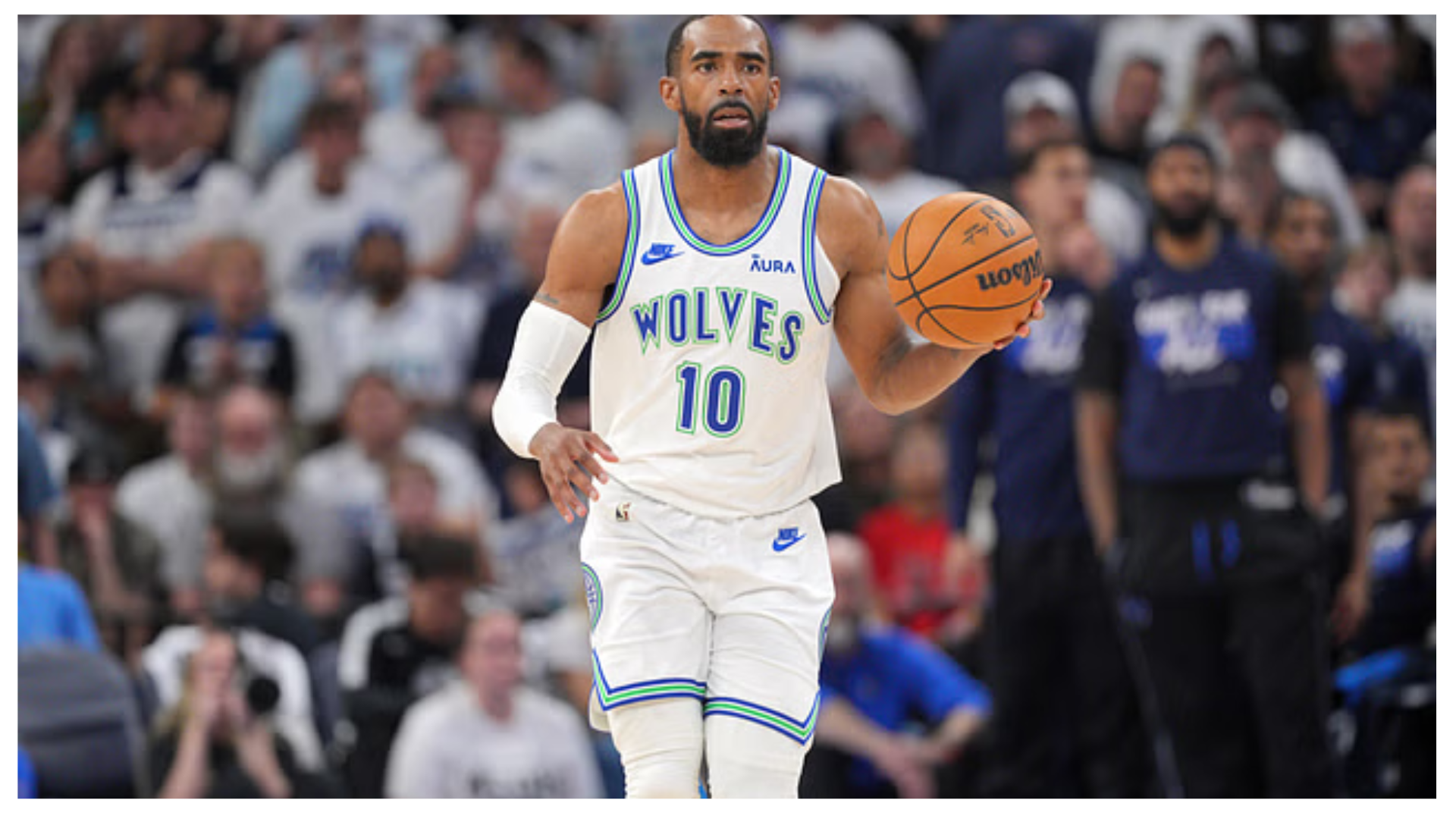 Is Mike Conley playing tonight against Dallas Mavericks in Game 3 