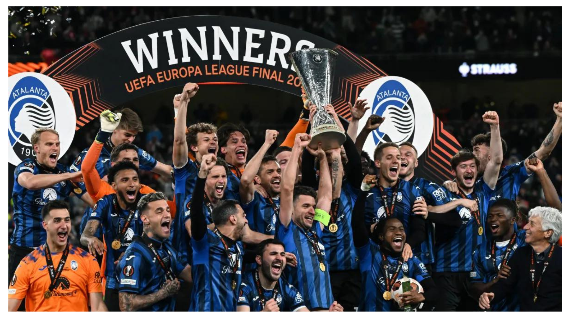 The Europa League final defeat against Atalanta spoils Bayer Leverkusen's undefeated treble. (2)