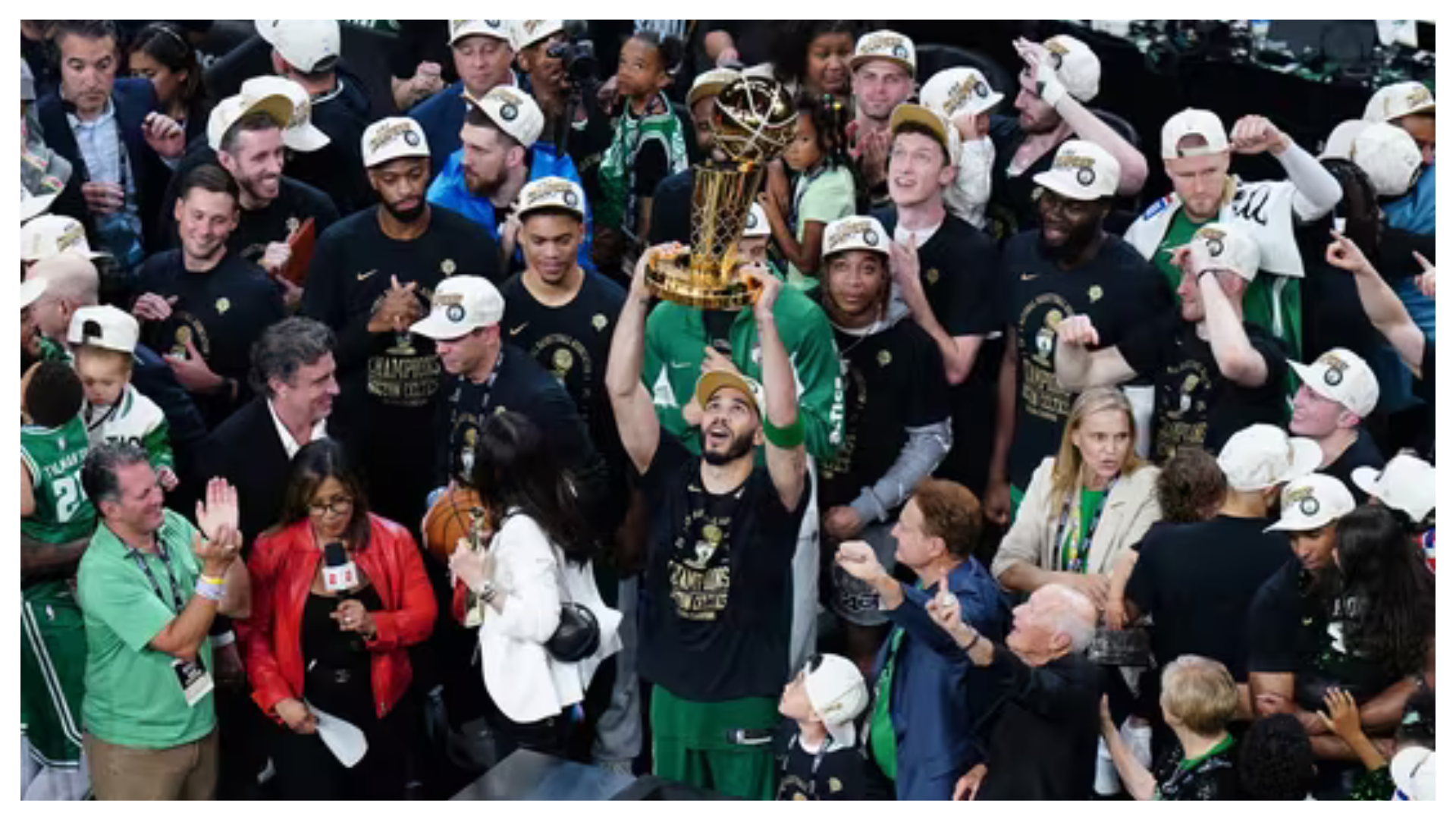 Boston Celtics beat Dallas Mavericks in NBA finals to win record 18th title