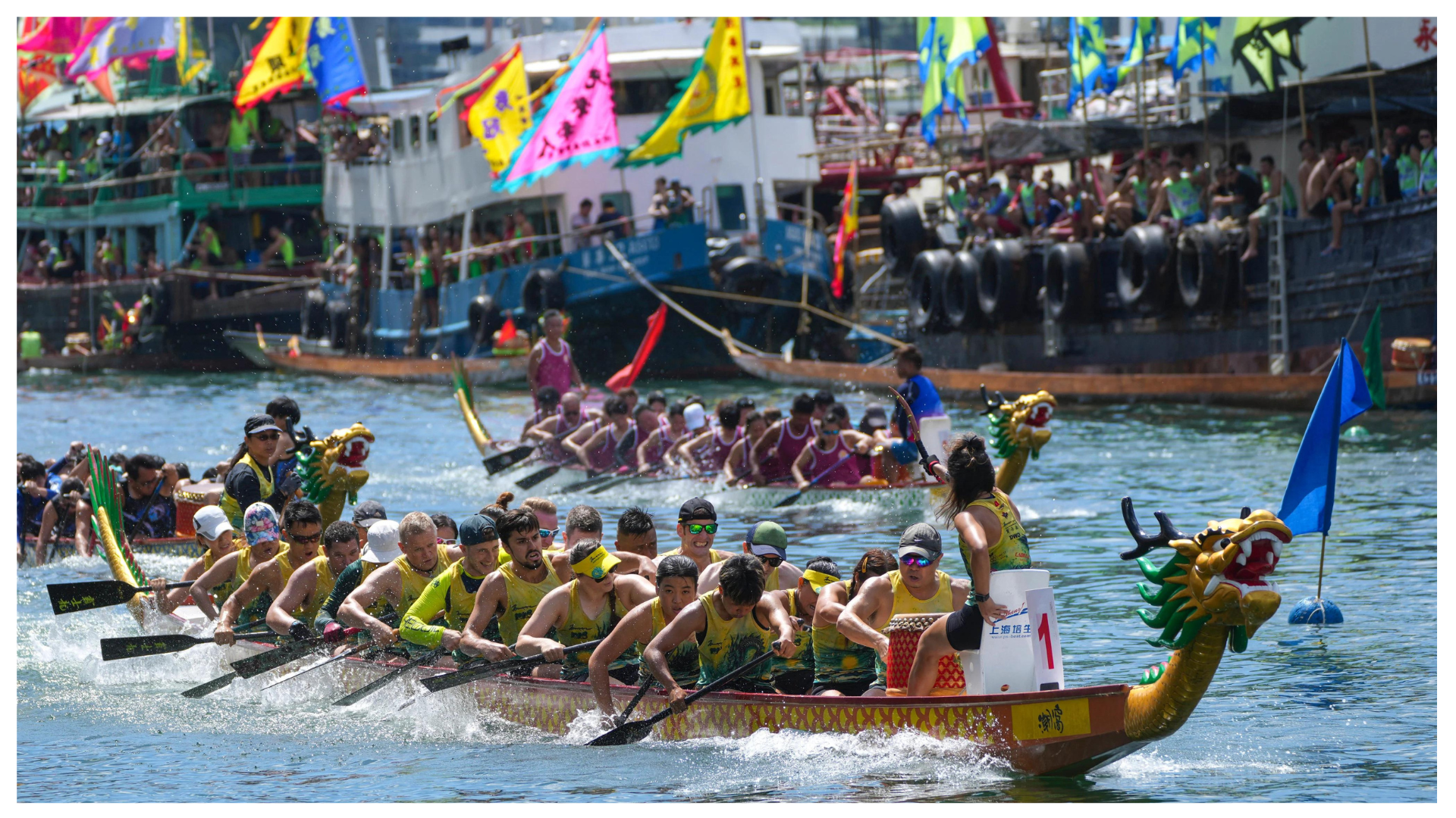 Hong Kong dragon boat racers make a splash at Tuen Ng Festival amid carnivals, contests 