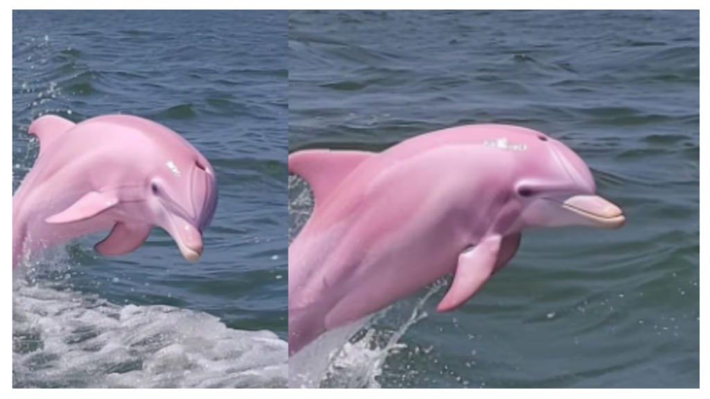 Real Or Fake Internet Abuzz After Pics Of Rare Pink Dolphin Surface Online