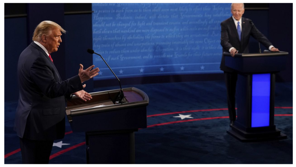 Trump's Motorcade Heads To Debate Venue Without VP Pick Or Family 