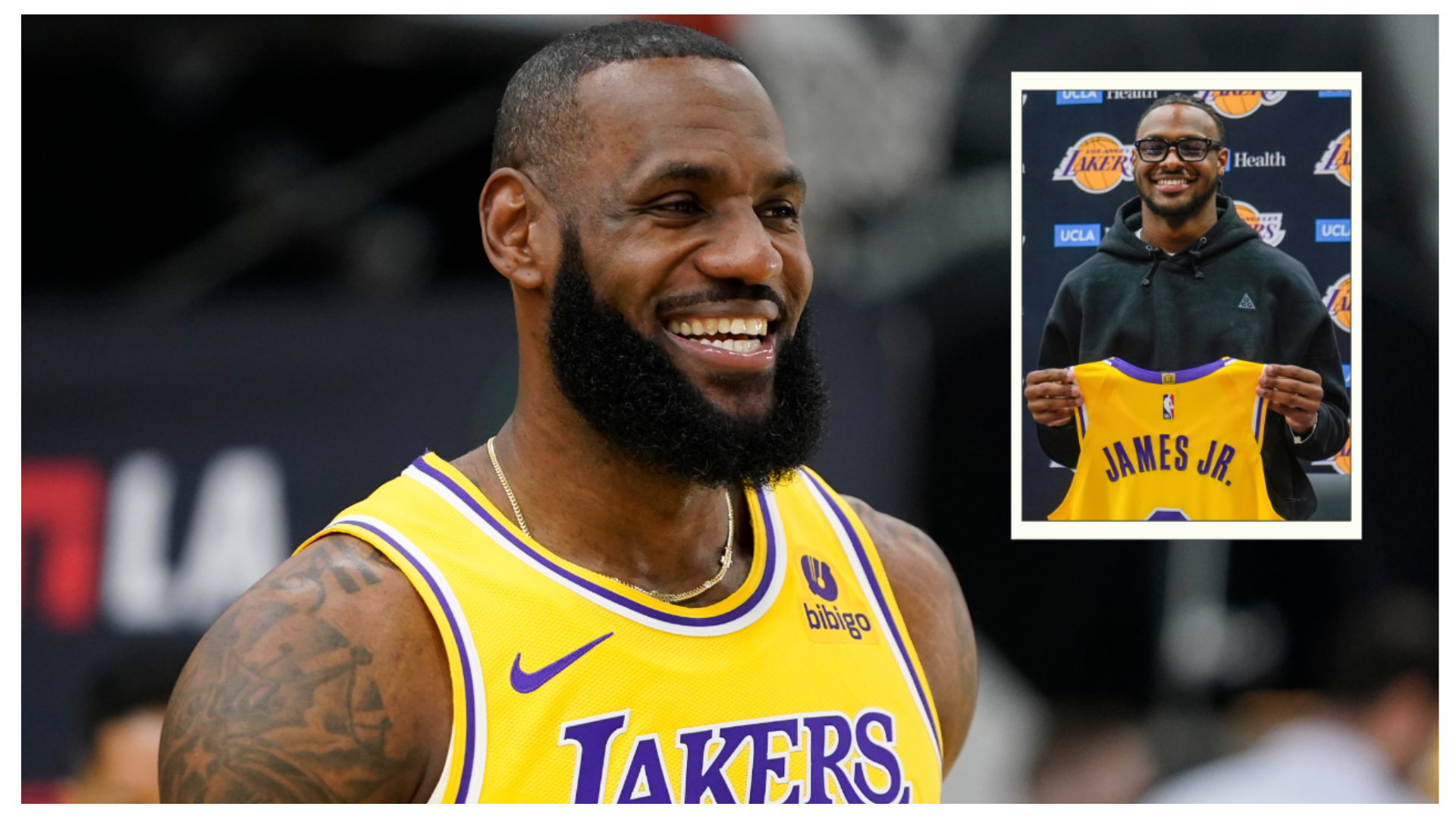 Los Angeles Lakers Re-Sign LeBron James 