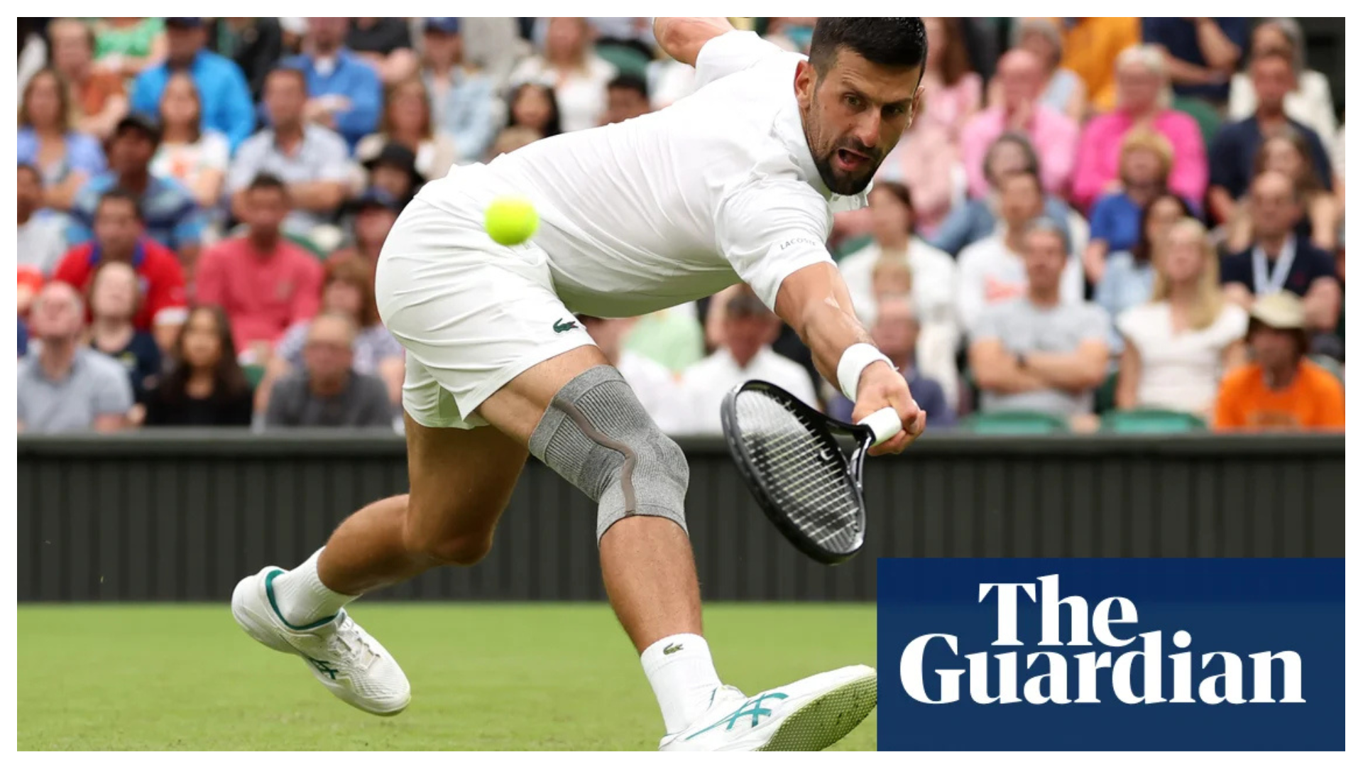 Djokovic on left knee 'I already have troubles with the right one'