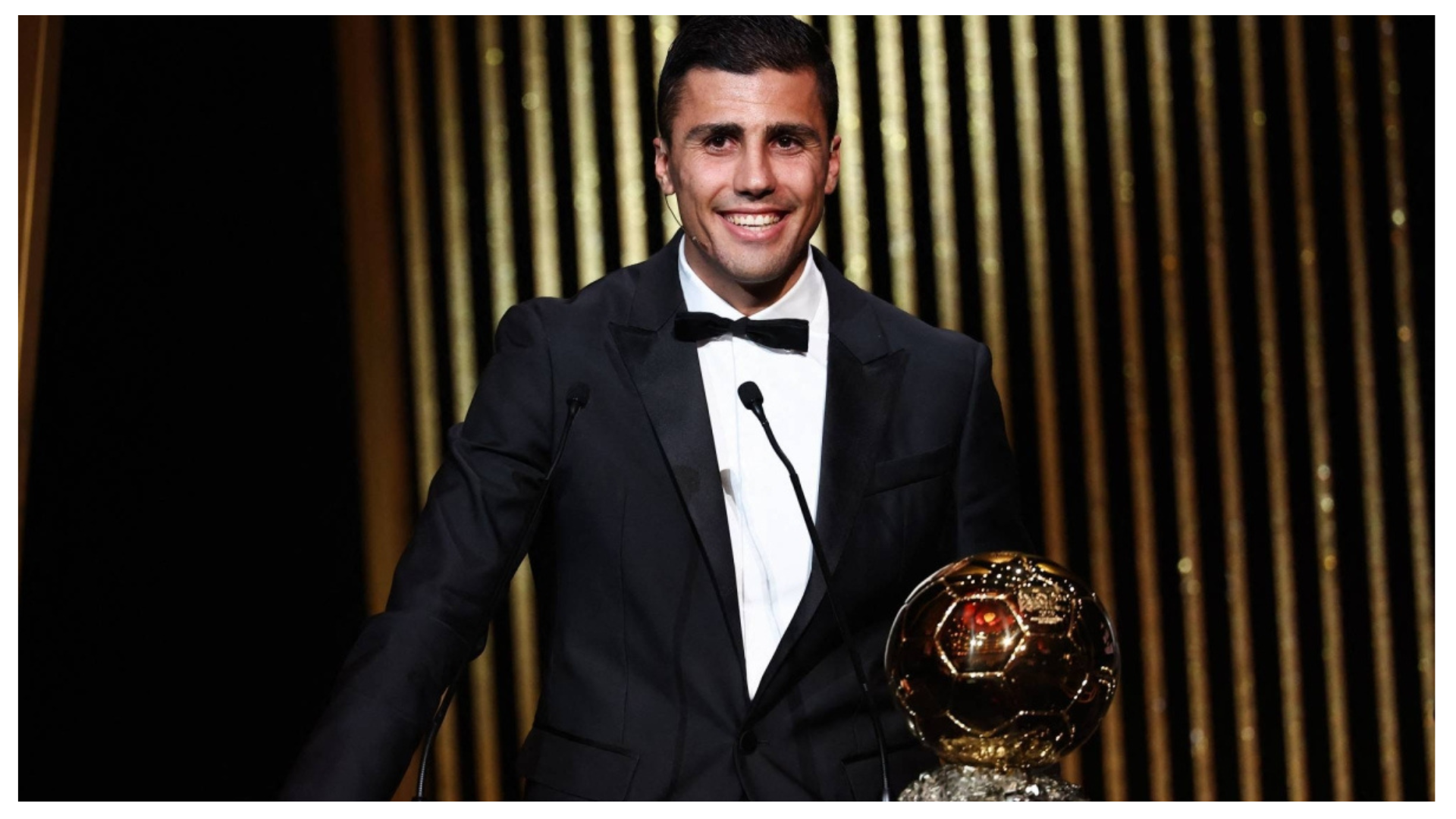 Rodri wins the Men's Ballon d'Or 2024, but Real Madrid boycotts the event.