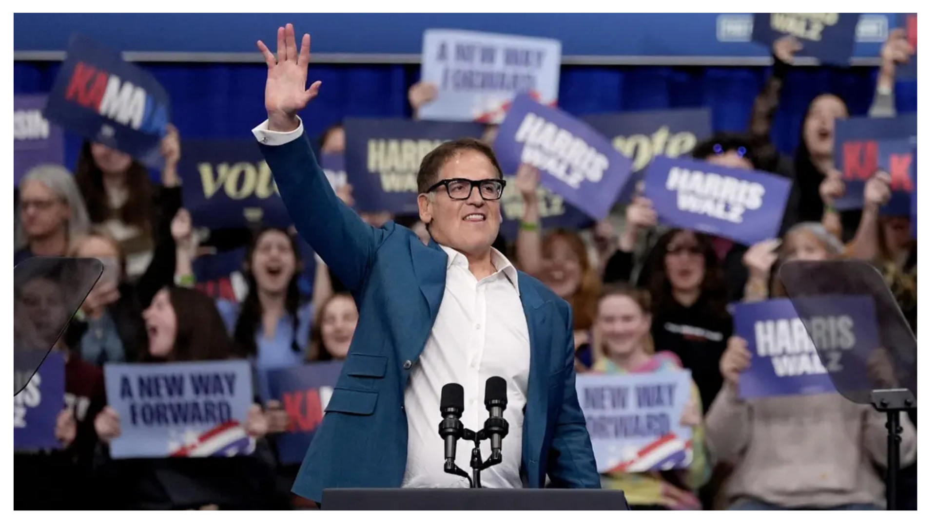 Trump campaign blasts top Harris surrogate Mark Cuban for 'insulting' pro-Trump women