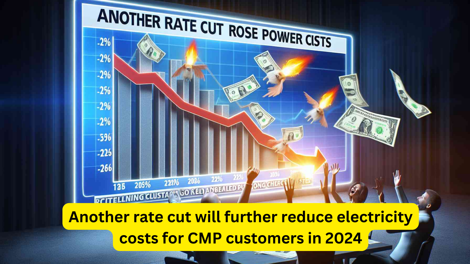 Another rate cut will further reduce electricity costs for CMP customers in 2024