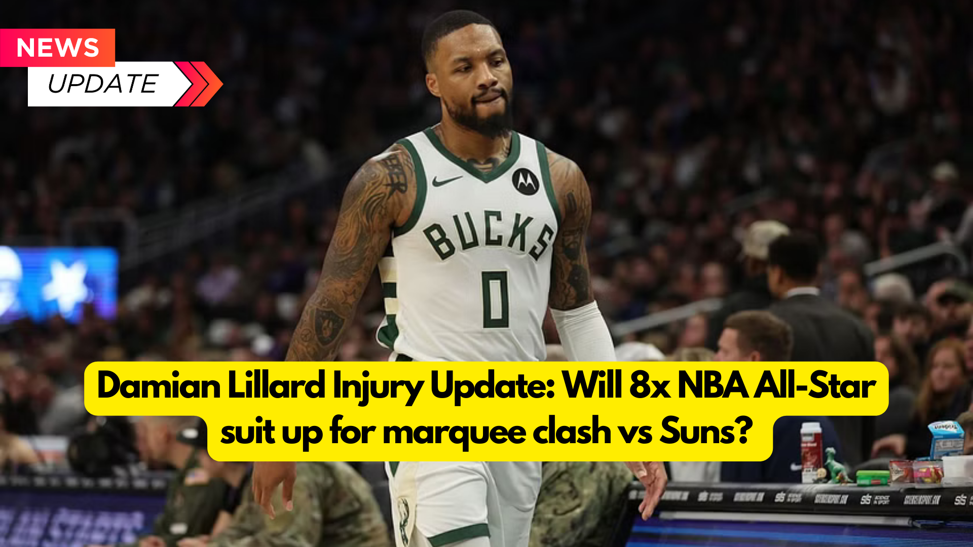 Damian Lillard Injury Update: Will 8x NBA All-Star suit up for marquee clash vs Suns?