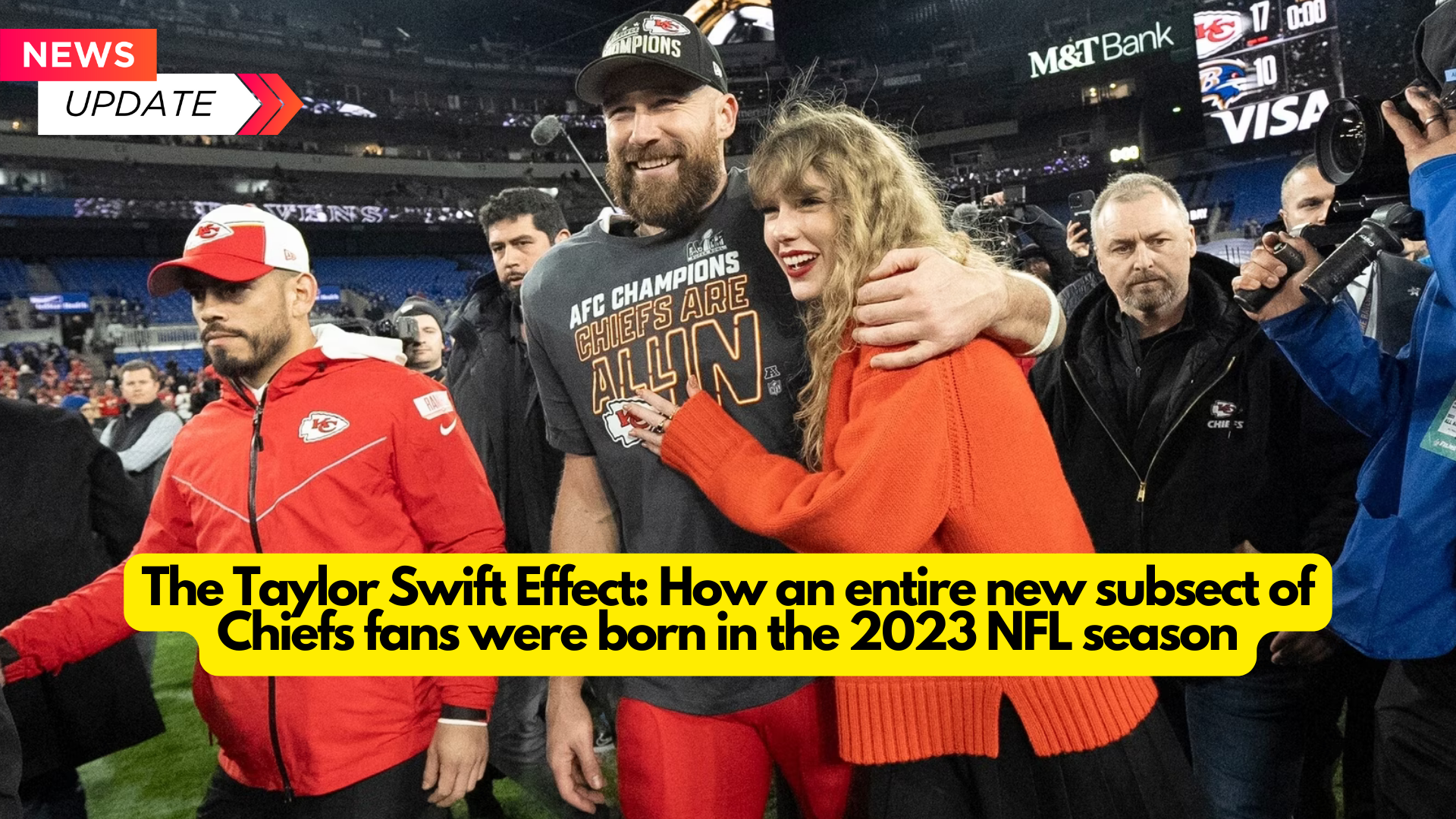 The Taylor Swift Effect: How an entire new subsect of Chiefs fans were born in the 2023 NFL season