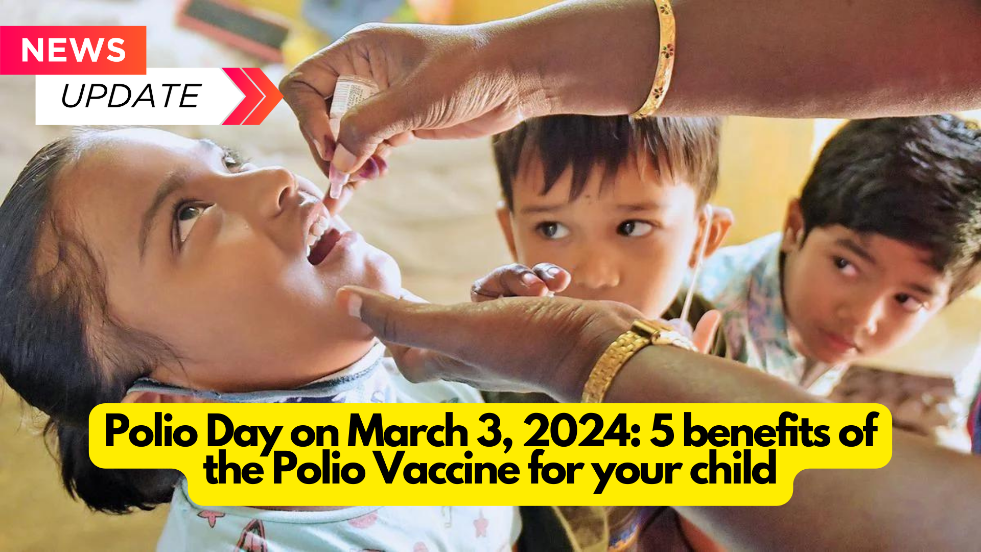 Polio Day on March 3, 2024: 5 benefits of the Polio Vaccine for your child