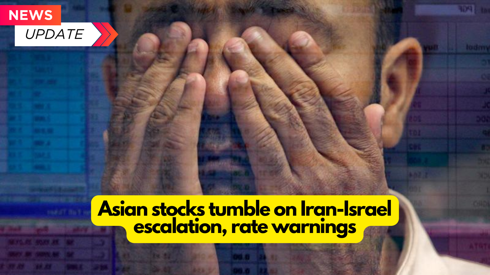 Asian stocks tumble on Iran-Israel escalation, rate warnings : 2024