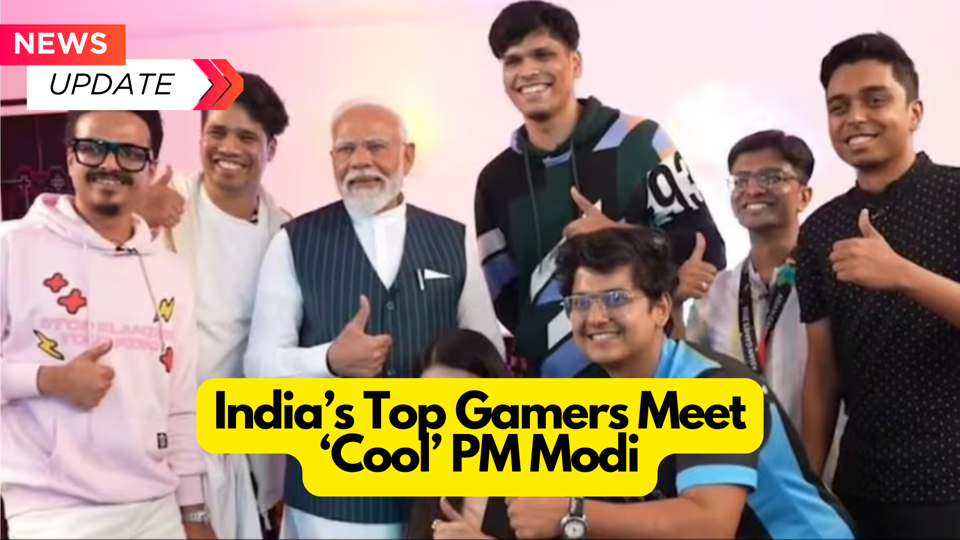 PM Modi urges top Indian gamers to develop 'Swachh Bharat' game