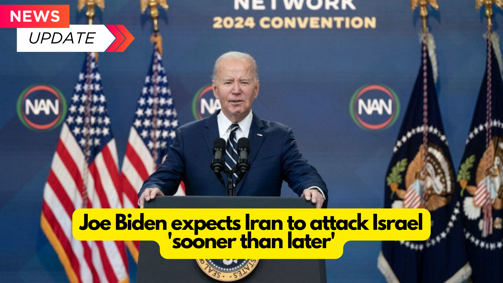 Joe Biden expects Iran to attack Israel 'sooner than later' : 2024