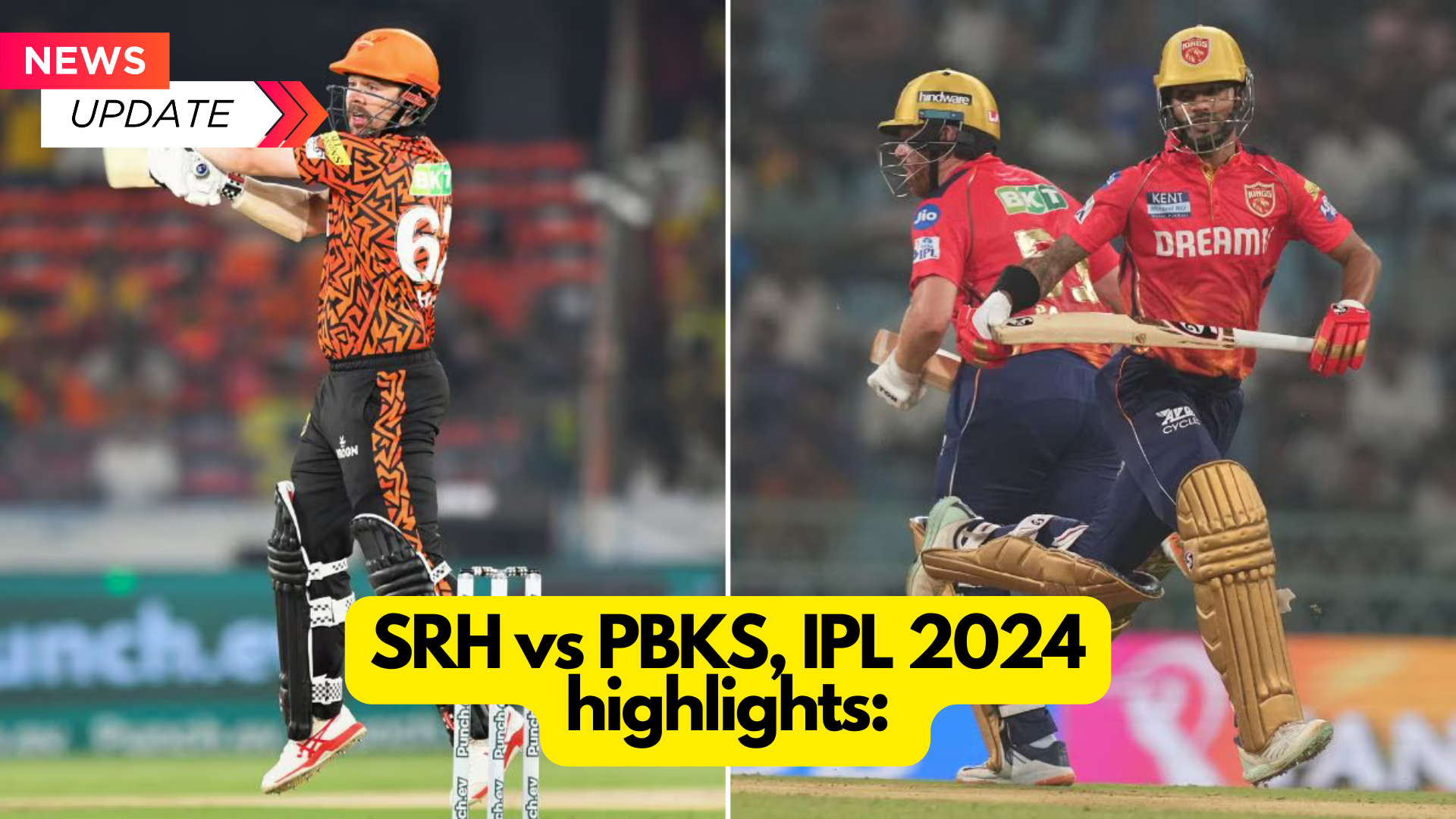 SRH vs PBKS