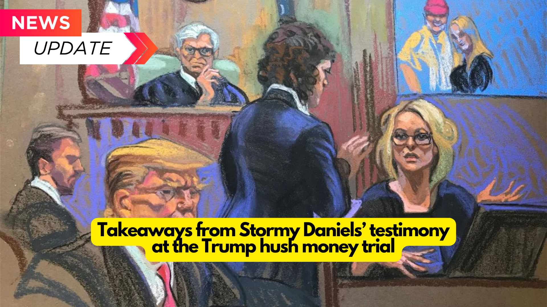 Takeaways from Stormy Daniels’ testimony at the Trump hush money trial : 2024