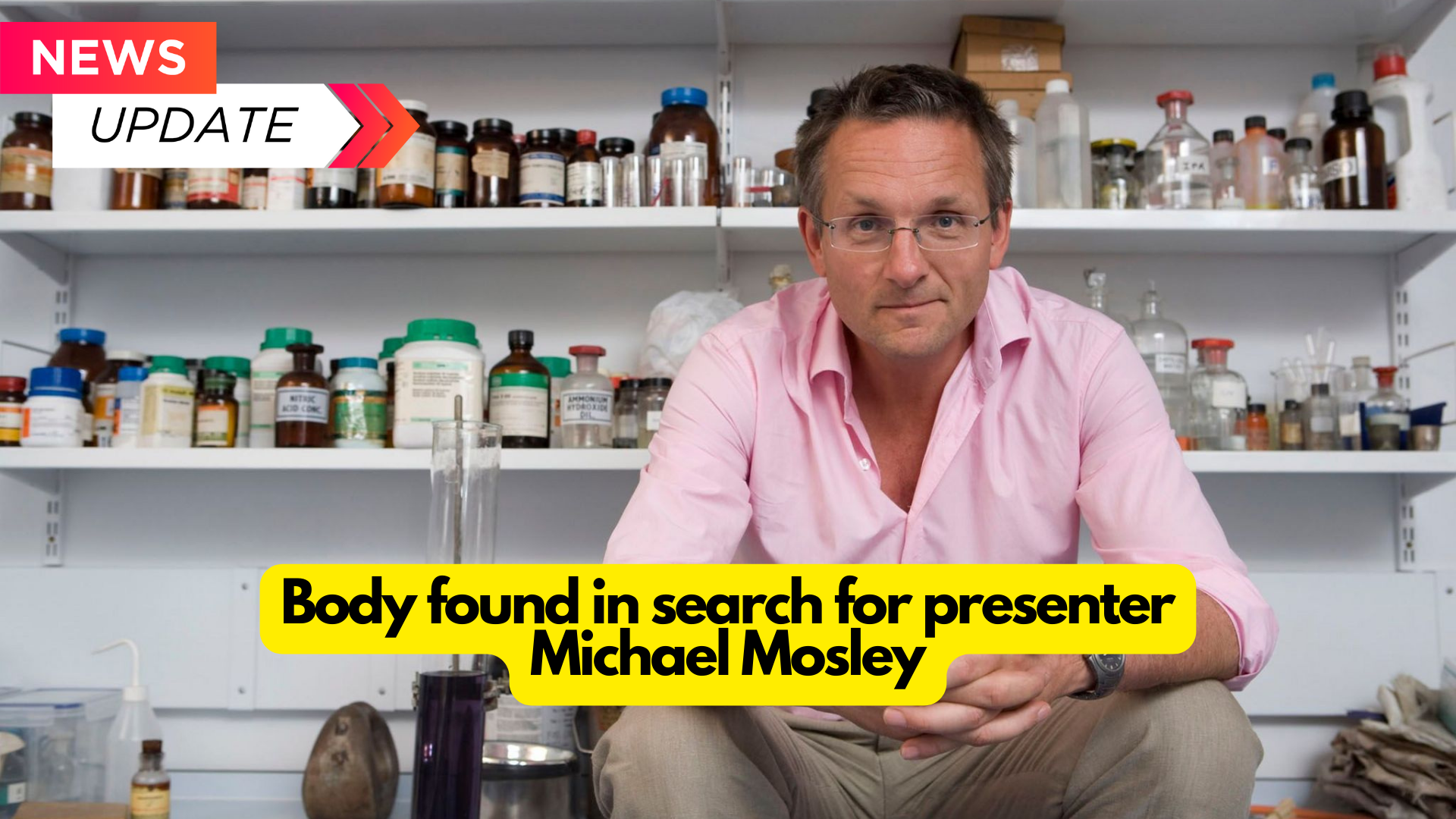 Body found in search for presenter Michael Mosley