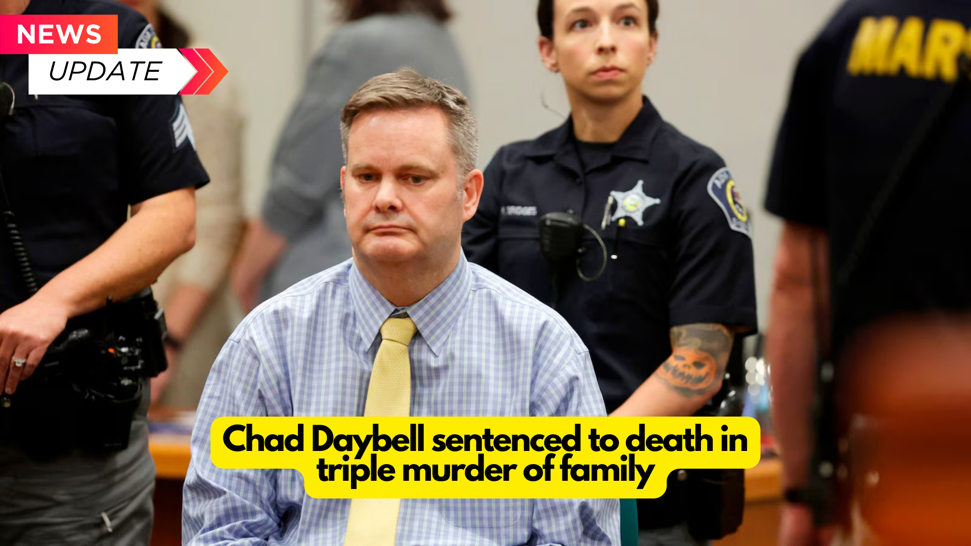 Chad Daybell sentenced to death for triple murder of family : 2024