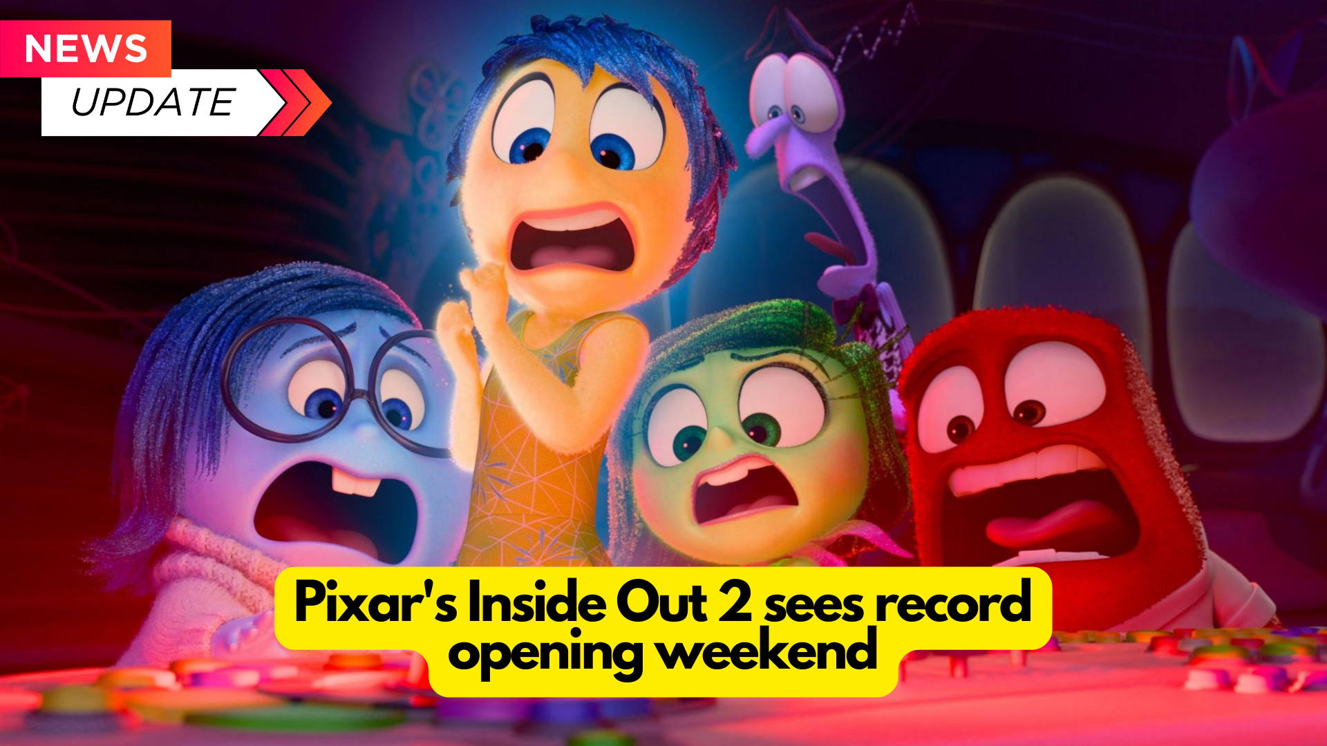 Pixar’s Inside Out 2 sees record opening weekend