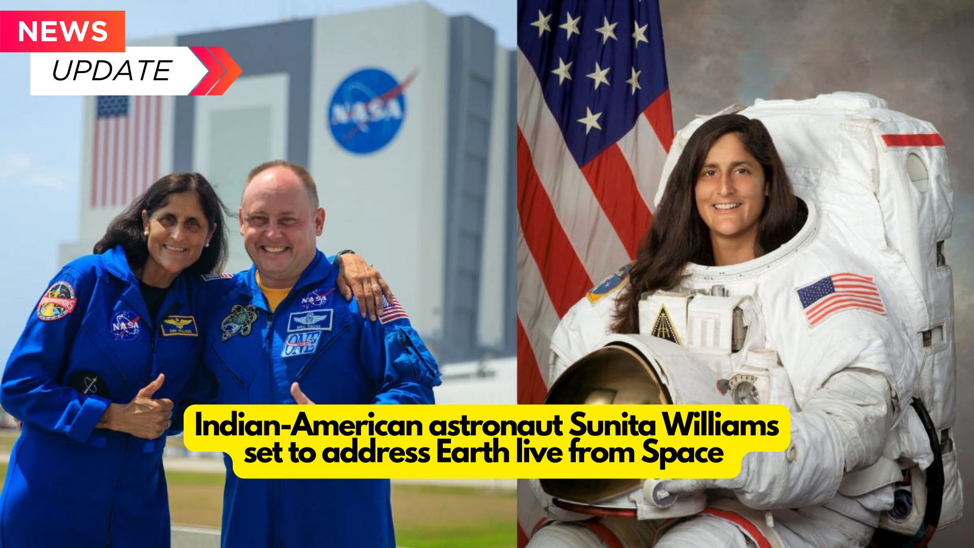 Indian-American astronaut Sunita Williams set to address Earth live from Space 