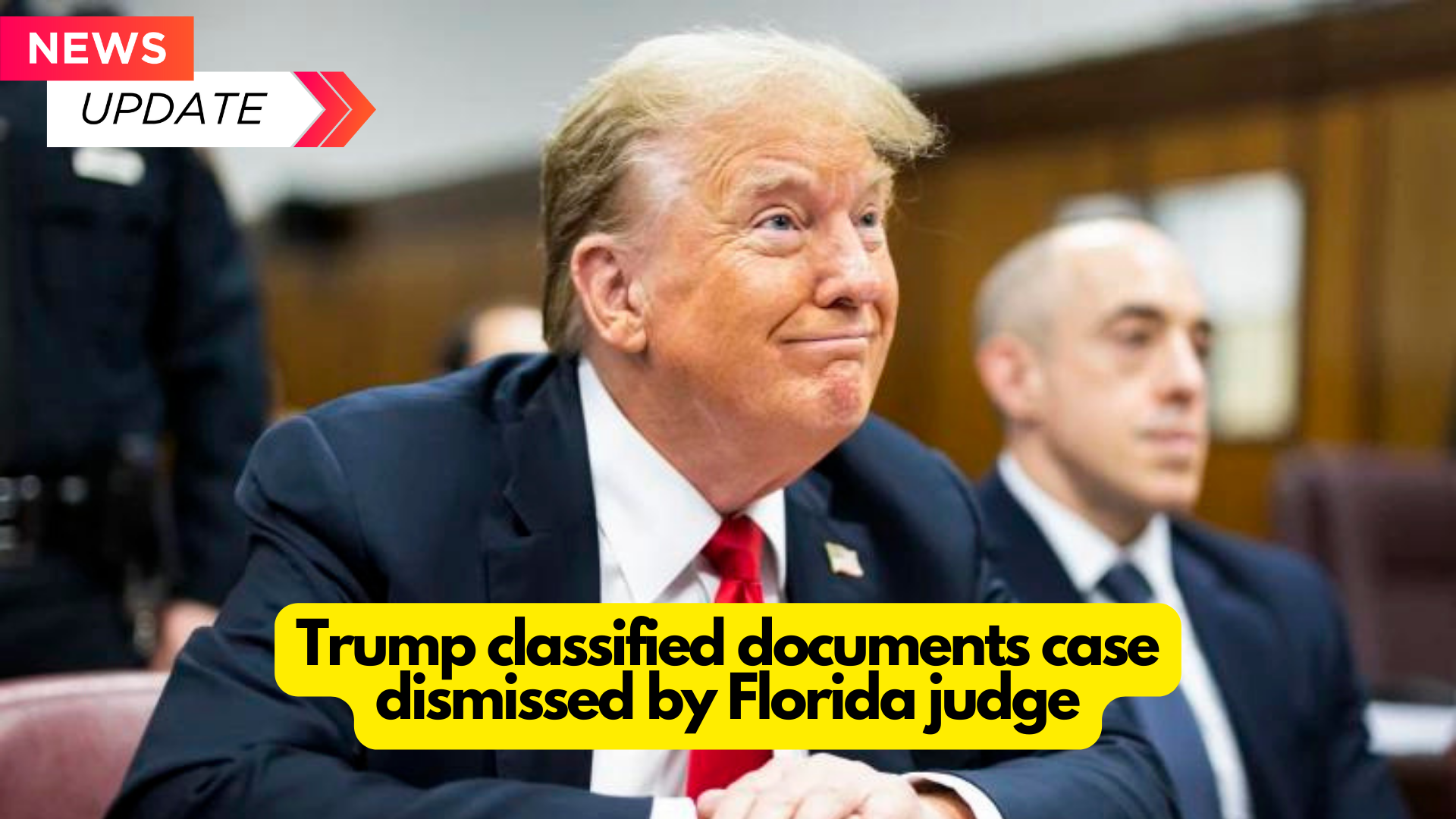 Trump classified documents case dismissed by Florida judge