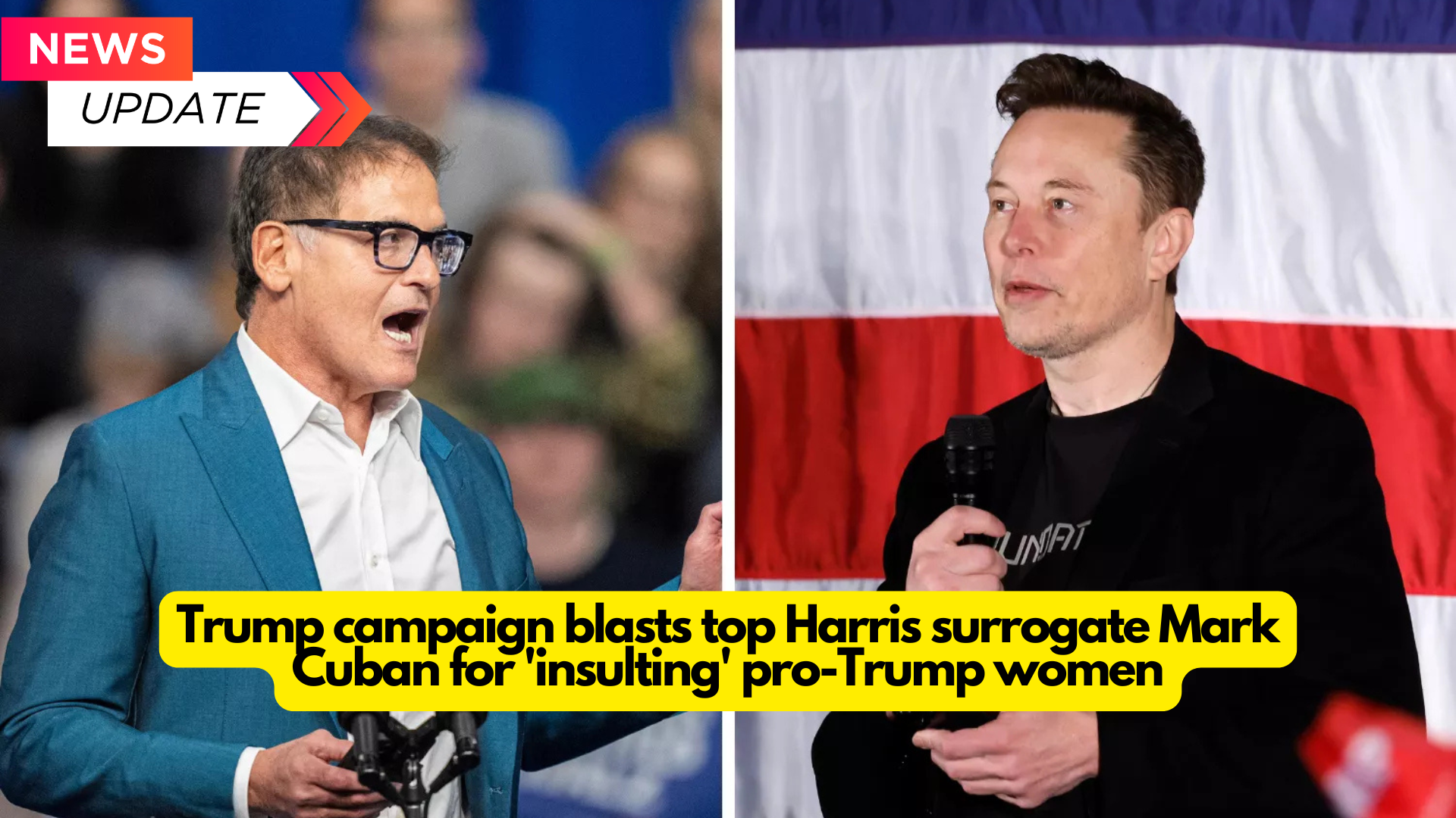 Trump campaign blasts top Harris surrogate Mark Cuban for 'insulting' pro-Trump women